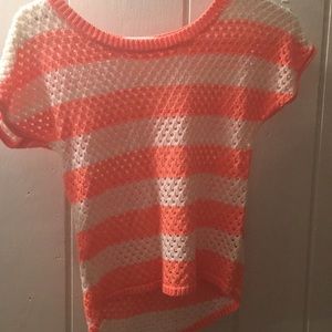 Orange and yellow tshirt